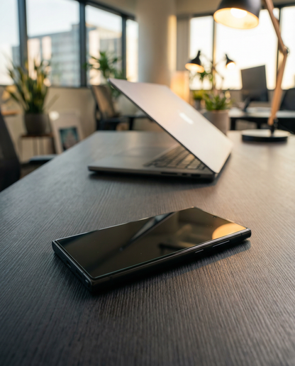 Samsung Screen Protector – Blickschutz Panzerglas (2 Stück + Kameraschutz)