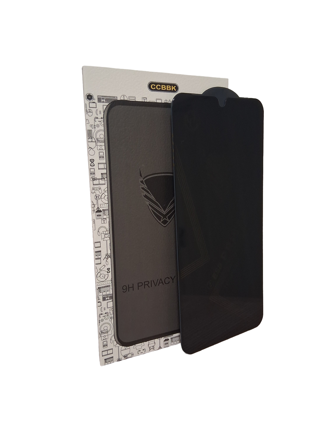 Blickschutz Panzerglas für iPhone 13 - 2 Stück + Kameraschutz